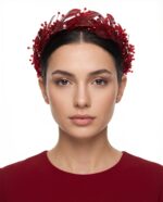 276 - Allure Red Leaf Crown - Görsel 4