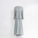 107 - Lunera Buz Mavisi Couture Takım