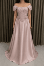 1187 - Blush Étoile Couture Abiye - Görsel 3