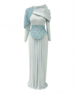 1123 - Ice Étoile Couture Abiye - Görsel 2