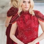 1122 - Ruby Royale Abiye