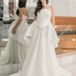 Celeste Couture Gelinlik heykelsi korse detaylı haute couture gelinlik